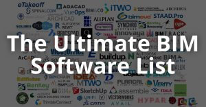 BIM Software List 2019